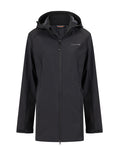 Wellington Softshell Parka dames zwart maat 4XL