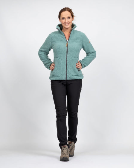 Life line Wendy fleecevest dames groen maat S