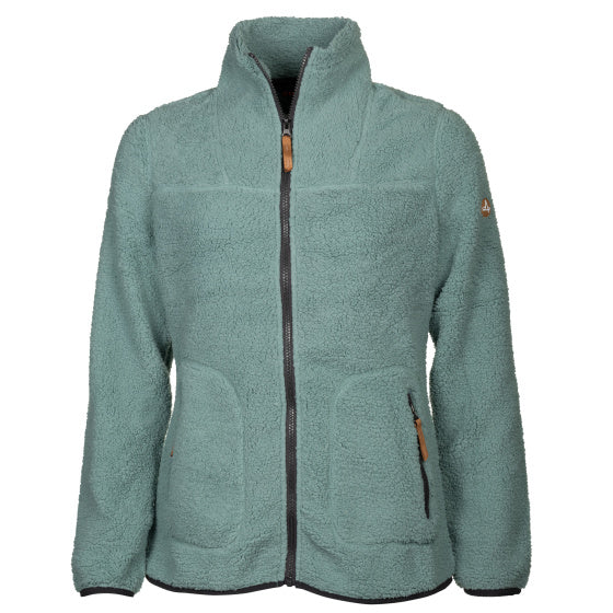 Life line Wendy fleecevest dames groen maat 4XL