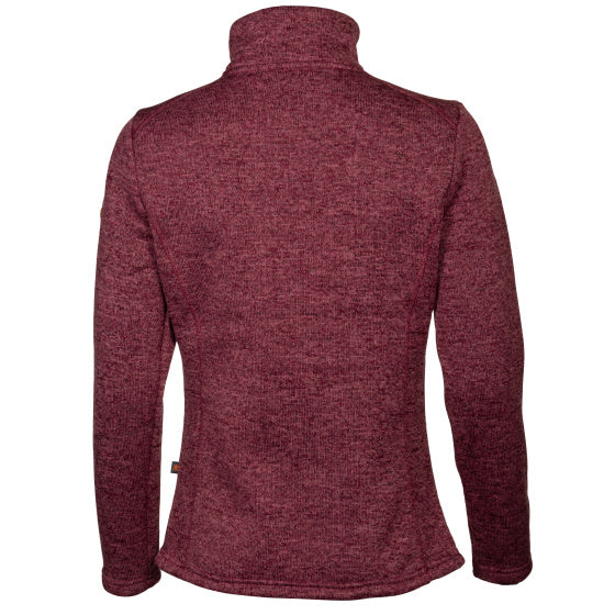 Life line Willemijn fleecevest dames bordeaux maat XXL