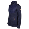 Life line Willemijn fleecevest dames donkerblauw maat L