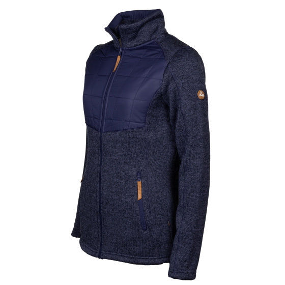 Life line Willemijn fleecevest dames donkerblauw maat XXL
