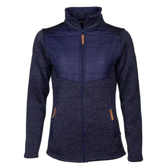 Life line Willemijn fleecevest dames donkerblauw maat L