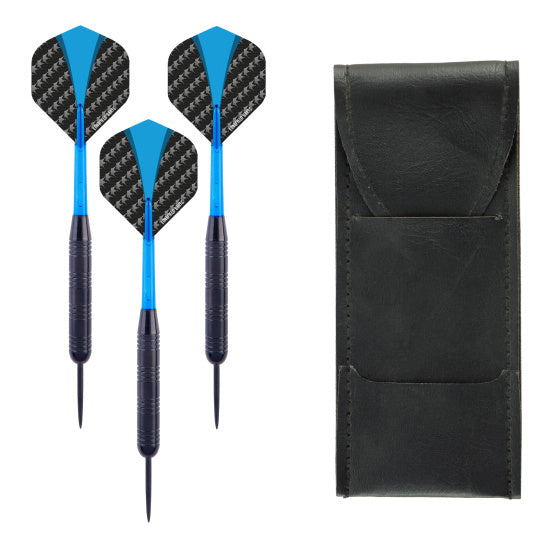 Engelhart longfield dart steeltip dartpijlen 23 gram met hoesje