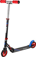 Move 125 2-wiel kinderstep opvouwbaar junior zwart rood