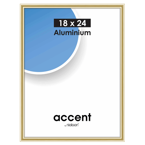 Nielsen design nielsen fotolijst 53421 accent goud 18x24 cm