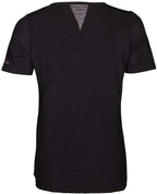 Papillon Fitness shirt s sl v-neck dames zwart maat M