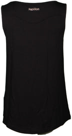 Papillon Singlet fitness shirt dames zwart maat XL