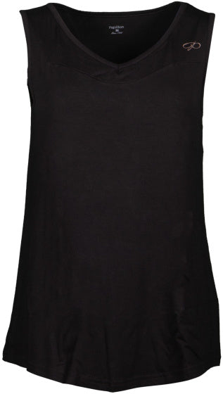 Papillon Singlet fitness shirt dames zwart maat L