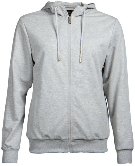 Papillon Sweat hooded vest dames grijs maat M