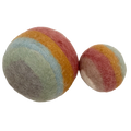 Papoose Toys Papoose Toys Earth Rainbow Balls 2pc