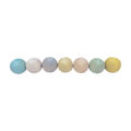 Papoose Toys Papoose Toys Mini Pastel Acorn Balls 7pc