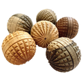 Papoose Toys Papoose Toys Mini WW Acorn Balls 6pc