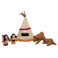 Papoose Toys Papoose Toys Native American Village 5pc