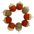 Papoose Toys Papoose Toys Natural Acorns 9pc
