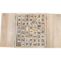 Papoose Toys Papoose Toys Natural Letters Numbers Set
