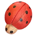Papoose Toys Papoose Toys Red Ladybirds 7pc