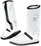 Perletti Overschoenen reflecterend PVC transparant zwart maat 36-39