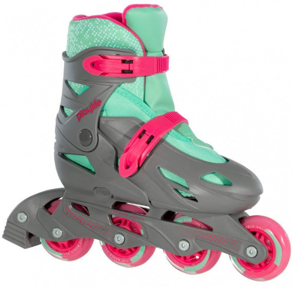 Playlife Inline skates Riddler hardboot 82A grijs maat 27-30