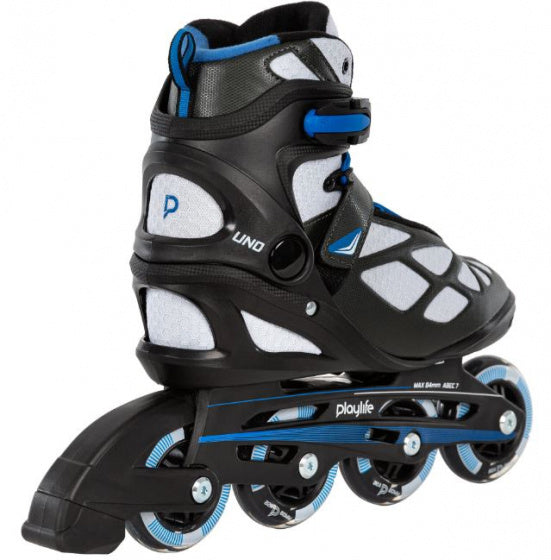 Playlife Inline skates Black 80 softboot 82A zwart maat 42