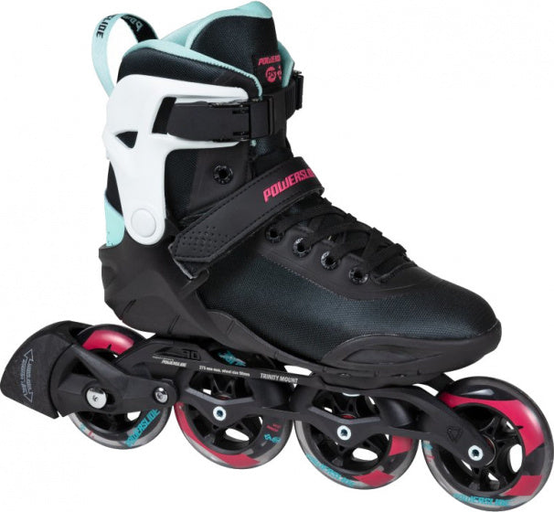 Inline skates Radon Teal 90 softboot 83A zwart mt 41