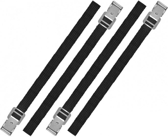 Proplus Bindriemen 18 x 400 mm polyester zwart 4 stuks