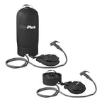 Proplus Campingdouche met voetpomp 11 liter zwart