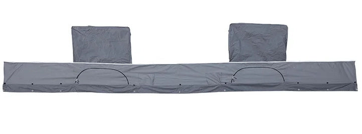 Proplus tochtstrook caravan - met opbergvakken - 50x580cm - grijs