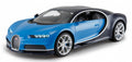 Rastar RC Bugatti Chiron jongens 27 MHz 1:14 blauw