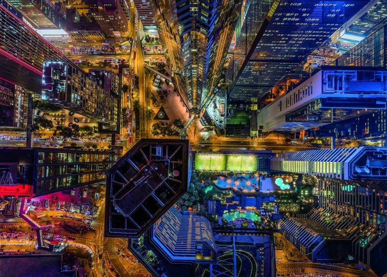Rebo puzzel hong kong 1000 stukjes