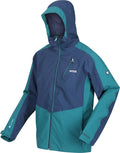 Regatta Highton II outdoorjack heren marineblauw turquoise maat XL