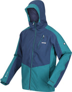 Regatta Highton II outdoorjack heren marineblauw turquoise maat XXL