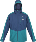 Regatta Highton II outdoorjack heren marineblauw turquoise maat XXL
