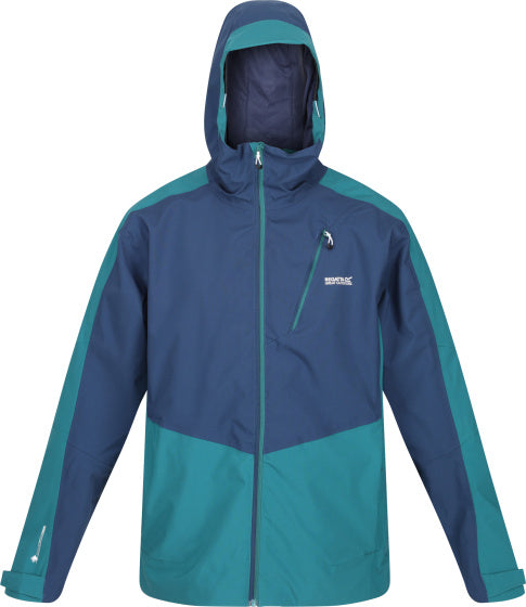 Regatta Highton II outdoorjack heren marineblauw turquoise maat XXL