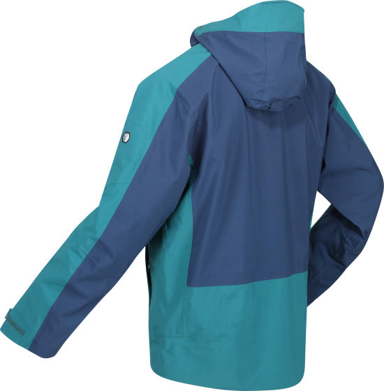 Regatta Highton II outdoorjack heren marineblauw turquoise maat XXL