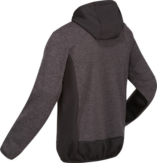 Regatta Bresdon softshelljas heren zwart grijs maat 3XL