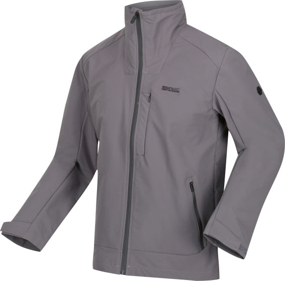 Regatta Overmoor softshelljas heren donkergrijs maat XL