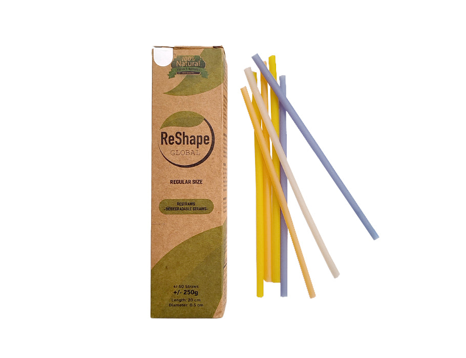 Reshape rietjes - biologisch afbreekbaar - 50 stuks
