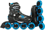 Roces Inline skates Moody Tif 82A zwart blauw maat 30-35