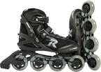 inline skates Pic softboot 82A zwart grijs maat 44