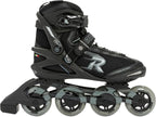 inline skates Pic softboot 82A zwart grijs maat 44