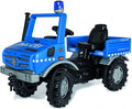 Rolly toys RollyUnimog Police Junior Blauw Zwart