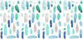 Roommates Muursticker Cool Watercolour Swatch vinyl 96-delig