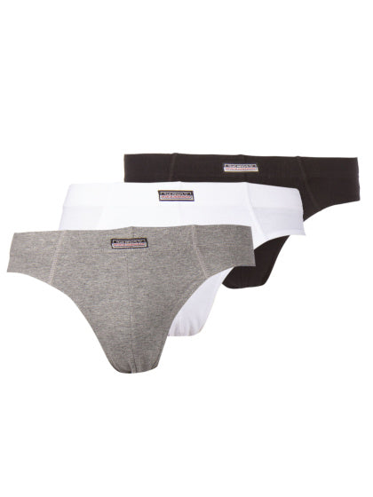 Rucanor Box-slips 3-pack heren zwart grijs wit maat S