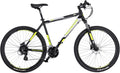 Rucanor Lux 27.5 Inch 51 cm Heren 24V Hydraulische schijfrem Zwart Geel