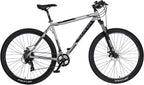 Rucanor Lux 29 Inch 53 cm Heren 21V Mechanische schijfrem Zilver Zwart