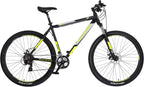 Rucanor Lux 29 Inch 53 cm Heren 21V Mechanische schijfrem Zwart Geel