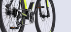 Rucanor Lux 29 Inch 53 cm Heren 21V Mechanische schijfrem Zwart Geel