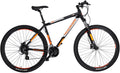 Rucanor Lux 29 Inch 53 cm Heren 24V Hydraulische schijfrem Zwart Oranje
