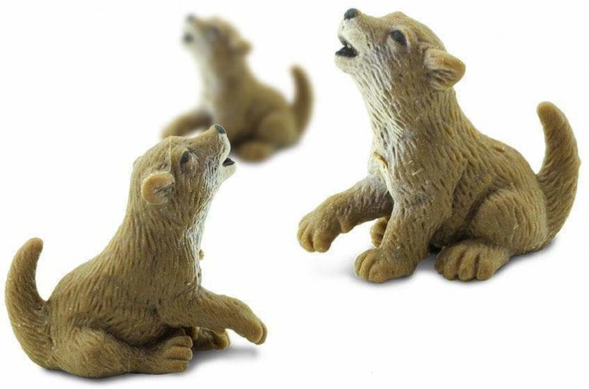 Safari Wolvenwelpjes speelset 2,5 cm 192-delig